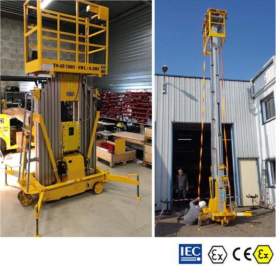 Electric Mobile Elevating Working Platform